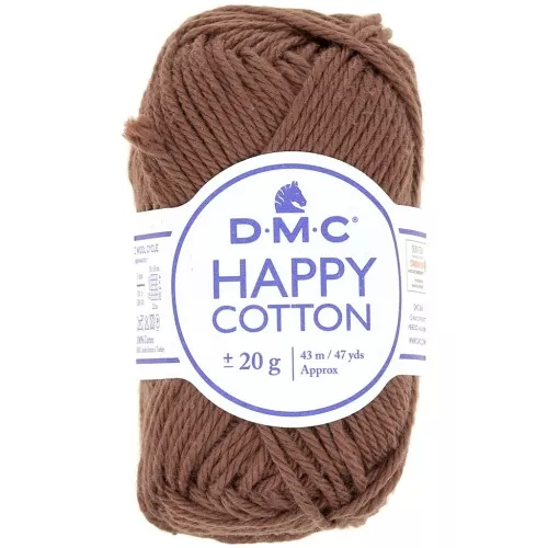 Happy Cotton DMC - especial amigurumi - Marrón (n°777) x43m