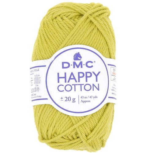 Happy Cotton DMC - amigurumi especial - Verde lima (n°752) x43m