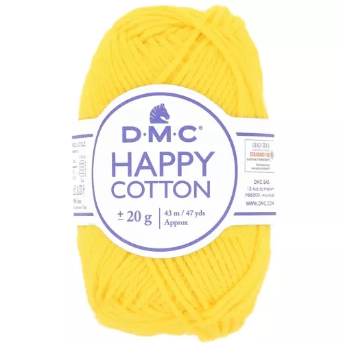 Happy Cotton DMC - especial amigurumi - Amarillo sol (n°788) x43m