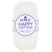 Happy Cotton DMC - especial amigurumi - Blanco (n°762) x43m|raw }}