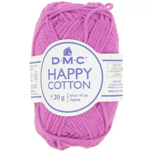 Happy Cotton DMC - especial amigurumi - Magenta (n°795) x43m