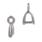 Enganches para colgante 9 mm plateado x4|raw }}