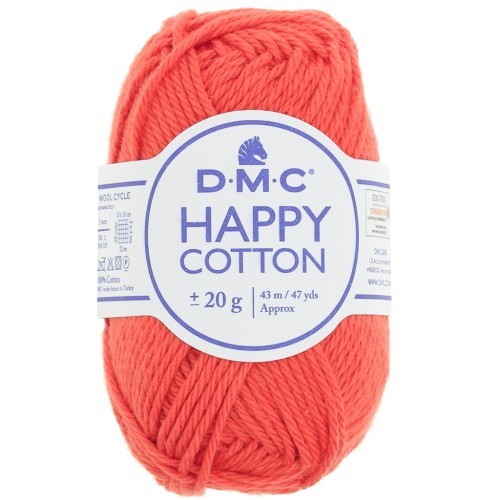 Happy Cotton DMC - amigurumi especial - Naranja quemado (n°790) x43m