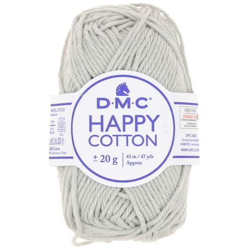 Happy Cotton DMC - especial amigurumi - Gris claro (n°757) x43m