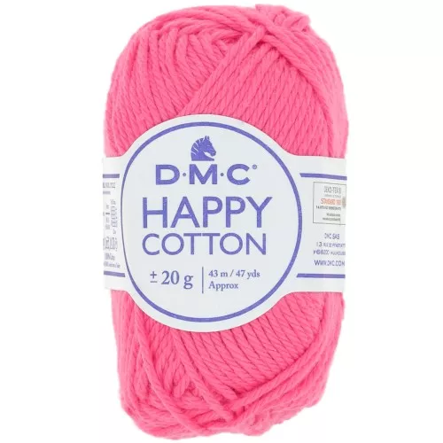 Happy Cotton DMC - amigurumi especial - Rosa caramelo (n°799) x43m