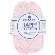 Happy Cotton DMC - amigurumi especial - Canastilla rosa (n°763) x43m