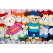 Happy Cotton DMC - amigurumi especial - Canastilla rosa (n°763) x43m