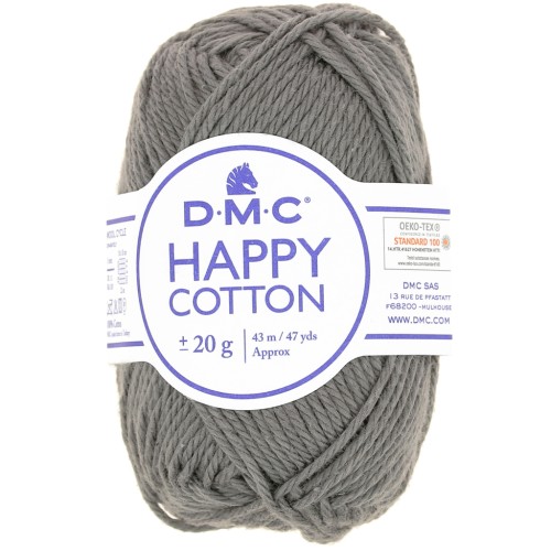 Happy Cotton DMC - especial amigurumi - Gris oscuro (n°774) x43m