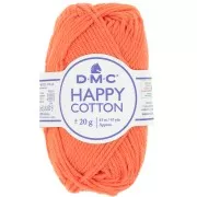 Happy Cotton DMC - especial amigurumi - Naranja oscuro (n°753) x43m