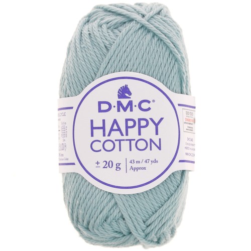 Happy Cotton DMC - amigurumi especial - Azul hielo (n°767) x43m