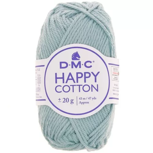 Happy Cotton DMC - amigurumi especial - Azul hielo (n°767) x43m