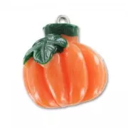 Colgante calabaza 25 mm Naranja x1