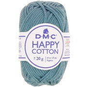 Happy Cotton DMC - especial amigurumi - Azul desteñido (n°750) x43m