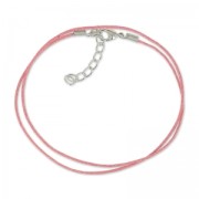 Gargantilla algodón encerado 1,2 mm vintage rose|raw }}