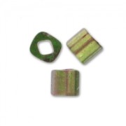 Cubos Toho 1.5 mm TC-01-2204 - Silver Lined Frosted Olivine Pink Lined x10g|raw }}
