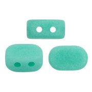 Cuentas de vidrio Lipsi® de Puca® 4x6 mm - Verde Turquesa Opaco Mate x10g|raw }}