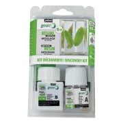Kit Descubrimiento Resina Cristalina Biorganic - Transparente 45ml
