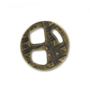 Cierre entrepieza 18 mm para cordón plano 5 mm bronce x1|raw }}