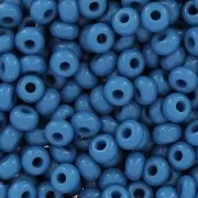 Cuentas de Rocalla Preciosa 11/0 de 2 mm - Azul vaquero opaco x 20 g