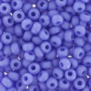 Preciosa Cuentas de Rocalla 9/0 2,5 mm - Azul claro opaco x 20 g
