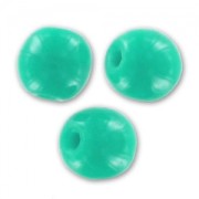 Cuentas redondas 4 mm Green Turquoise x50|raw }}