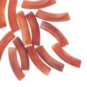 Perlas acrílicas transparentes 32x8 mm - Marbled Brick x6|raw }}