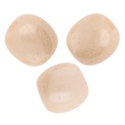 Cuentas redondas 4 mm Opaque Beige Ceramic Look x50|raw }}