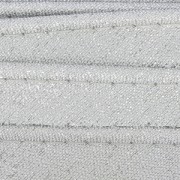 Ribete 11 mm Plateado x1m