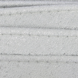 Ribete 11 mm Plateado x1m