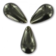 Gotas nacaradas 9x16 mm Dark Khaki x10|raw }}