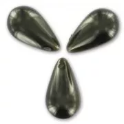 Gotas nacaradas 9x16 mm Dark Khaki x10