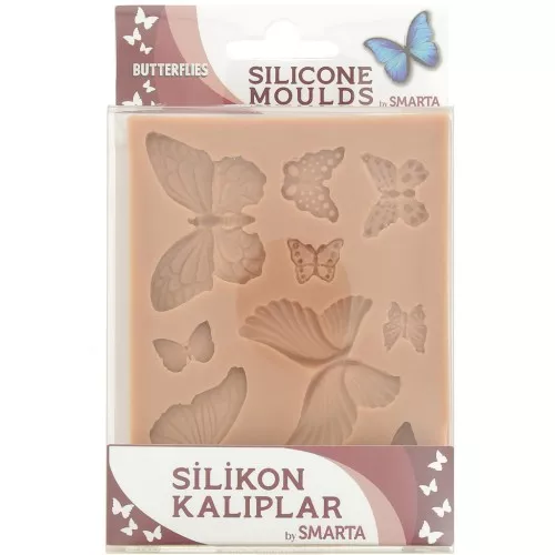 Molde de silicona Smarta - Mariposas x1