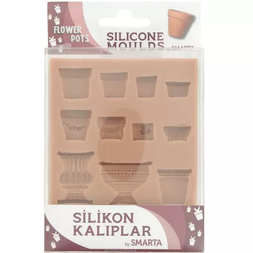 Molde de silicona Smarta - Macetas x1
