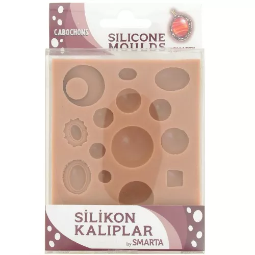 Molde de silicona Smarta - Cabujones x1