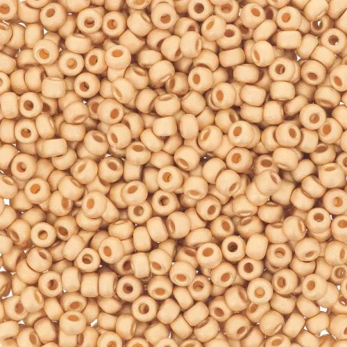 Rocalla Miyuki 11/0 191F - Mate bañado en oro 24kt x5g
