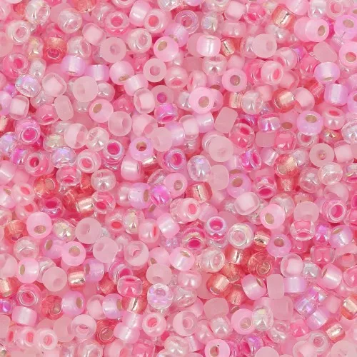 Miyuki Rocallas Mix 11/0 MIX-03 - Pretty in Pink x8gr