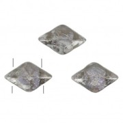 Cuentas de vidrio Gemduo 2 agujeros 8x5 mm - Summer Rainbow Light Blue x10g