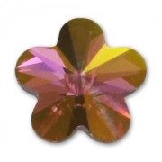 Cabuchón PureCrystal 4744 Flor  6 mm Crystal Lilac Shadow x1