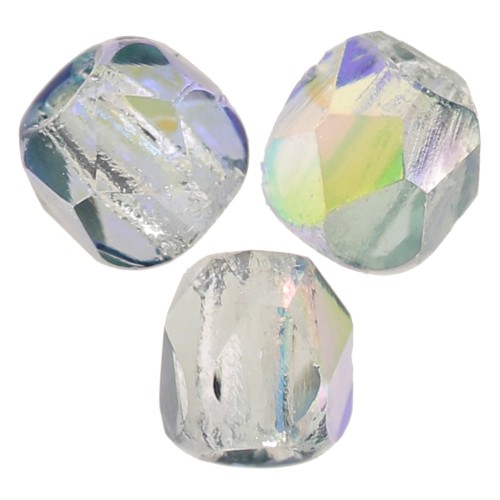 Verdaderas facetas de 2 mm - Azul Cristal Arcoiris x50