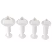 4 sacabocados - Triángulo - 20-22-24-30 mm