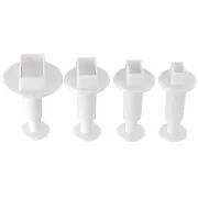 4 sacabocados - Rectángulo - 20-22-24-32 mm