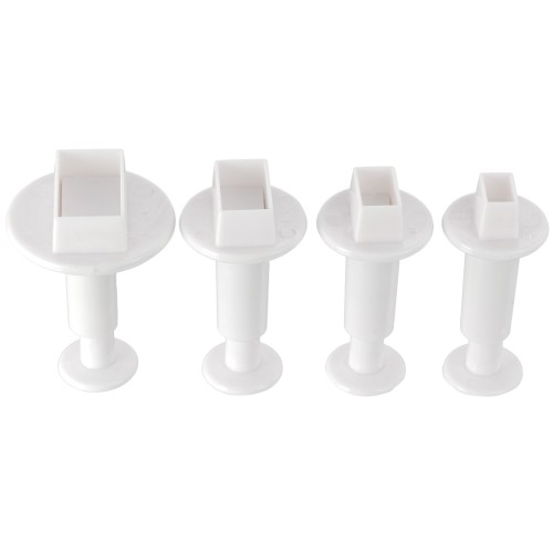 4 sacabocados - Rectángulo - 20-22-24-32 mm