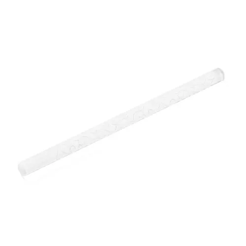 Rodillo de textura acrílica 165x10 mm para arcilla polimérica - Corazones