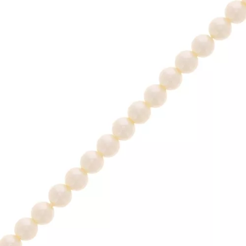 Cuentas de perlas Aurora 5810 4 mm - Crystal Cream Pearl x41cm