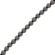 Cuentas de perlas Aurora 5810 4 mm - Crystal Black Pearl x41cm|raw }}