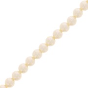 Cuentas de perlas Aurora 5810 5 mm - Crystal Cream Pearl x49cm|raw }}