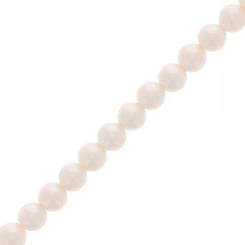 Cuentas de perlas Aurora 5810 5 mm - Crystal Creamrose Pearl x49cm