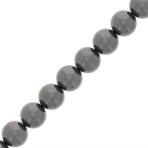 Cuentas de perlas Aurora 5810 8 mm - Crystal Black Pearl x38cm