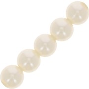 Cuentas de perlas Aurora 5810 12 mm - Crystal Cream Pearl x10