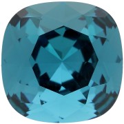 Cabujón cuadrado Aurora A4470 12 mm - Indicolita x1